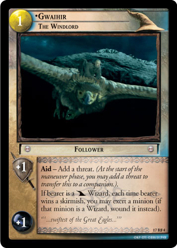FOIL 17RF4 - Gwaihir, The Windlord (F) - Click Image to Close