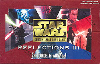 Star Wars CCG Factory Sealed Booster Pack Reflections III 3 